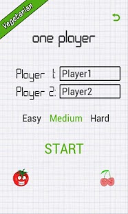 Vegetarian Tic Tac Toe Free Screenshots 1