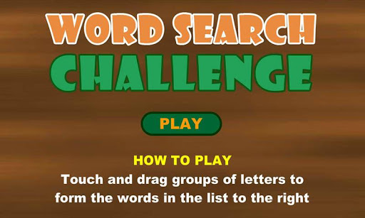 Word Search Challenge