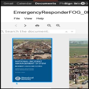 NIMS ICS Emerg Responders FOG logo