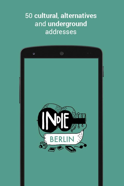 Android application Indie Guides Berlin screenshort