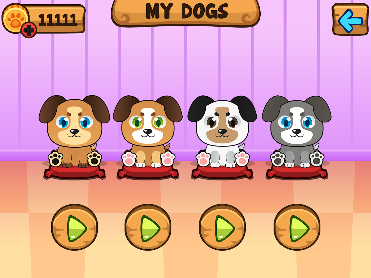 My Virtual Dog Pup Puppies Apl Android Di Google Play