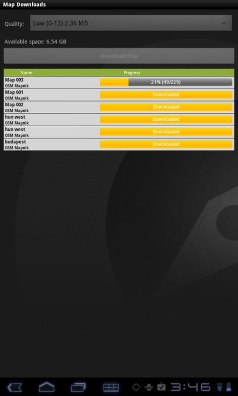 Outdoor Offline Maps Screen 2