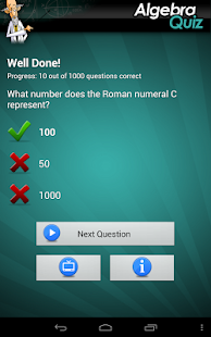Ultimate Algebra Quiz Screenshots 12