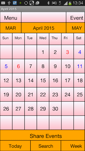 免費下載生產應用APP|Calendar Me UK 2015 app開箱文|APP開箱王