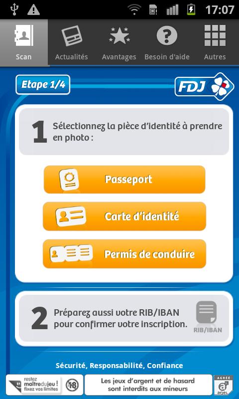 FDJ Scan Screen 2
