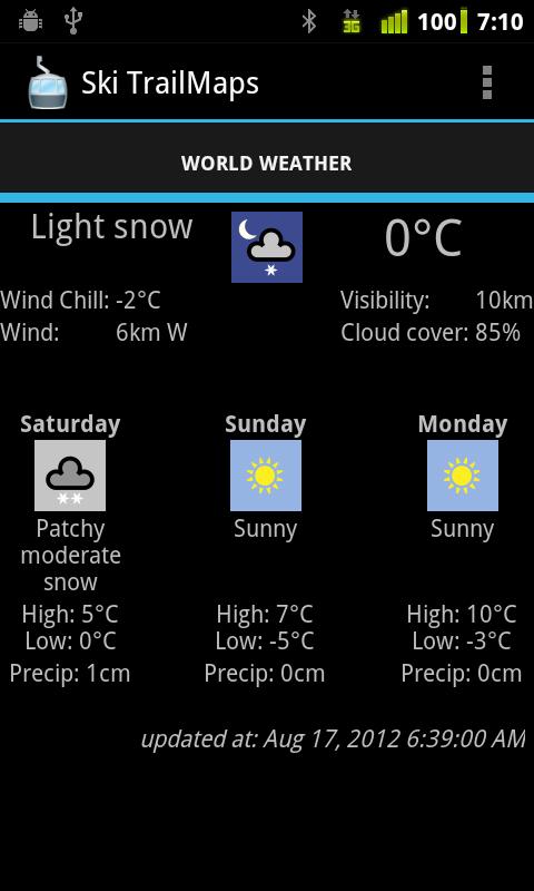Ski TrailMaps Pro Screen 3