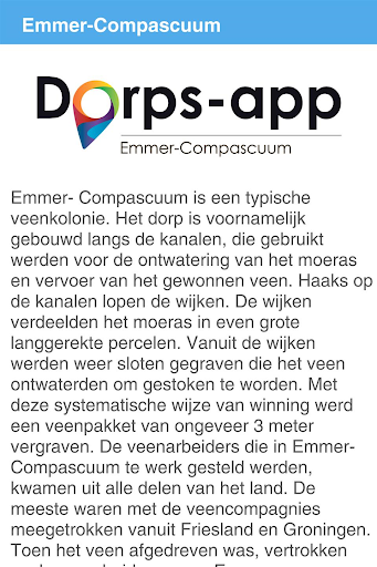 【免費旅遊App】Dorps-app Emmer-Compascuum-APP點子