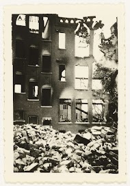 In brand gevlogen huis in Rotterdam.