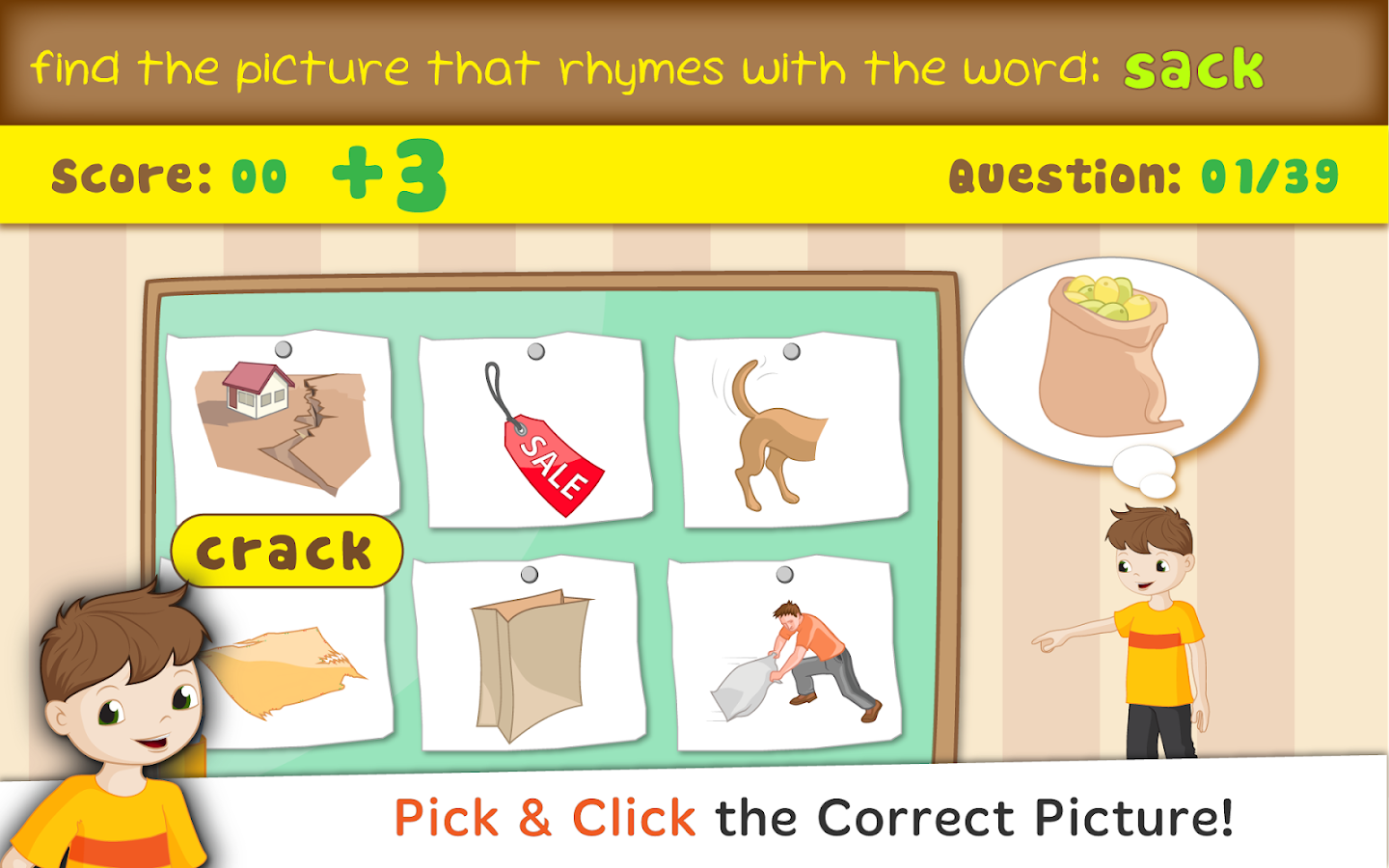 Worksheets Kids Ramying Words kids learn to read rhymes android apps on google play screenshot