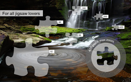 Waterfall Jigsaw Puzzles Demo poster 2