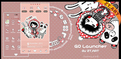 Cute Theme GO Launcher EX 1.0