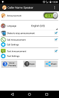 Caller Name Speaker APK 스크린샷 이미지 #1