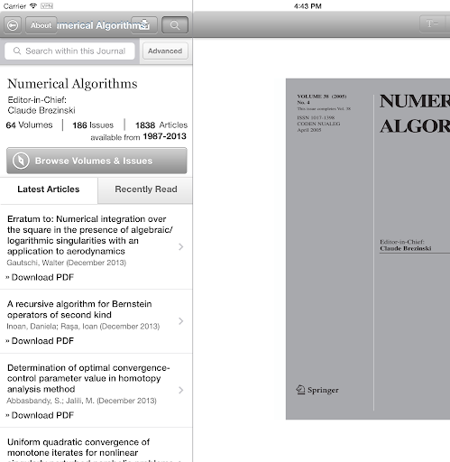 【免費書籍App】Numerical Algorithms-APP點子