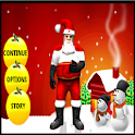 A Christmas Game Santa Action logo