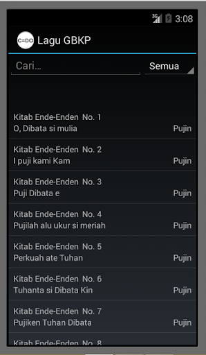 Lagu Kitab Ende-Enden GBKP