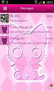 How to download Go Sms Vampire Kitty 1.0 apk for bluestacks