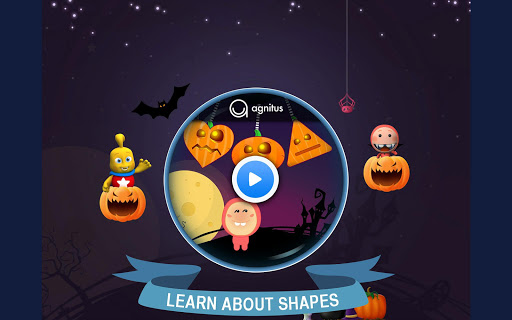 Preschool Pumpkin Shapes Match