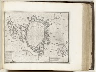 Plattegrond van Mons, 1695
