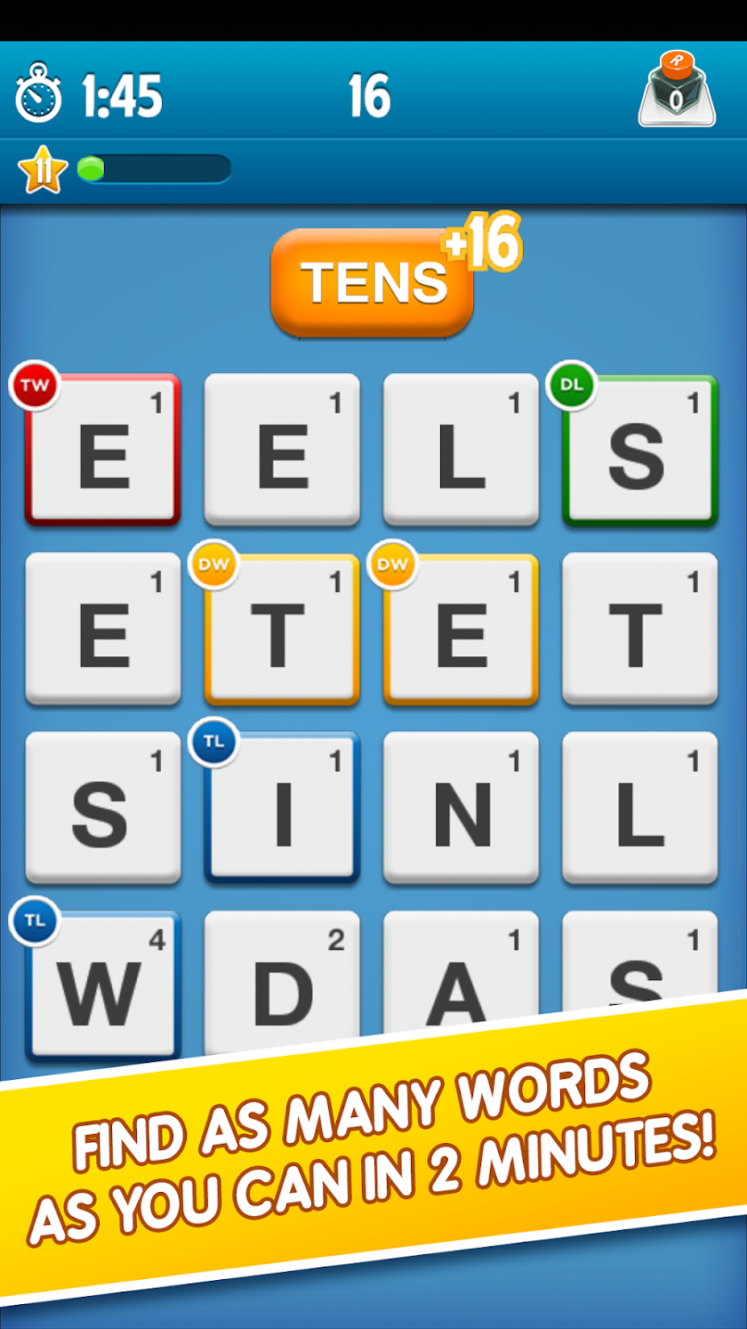 Ruzzle Gratis en Español Screen 1