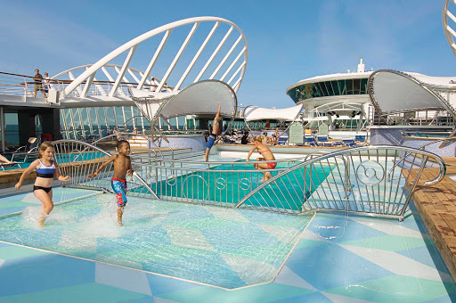 Enchantment-of-the-Seas-Kids-Pool - Aboard Enchantment of the Seas, kids have their own pool to splash and swim in.