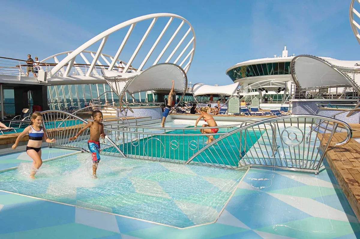 Enchantment-of-the-Seas-Kids-Pool - Aboard Enchantment of the Seas, kids have their own pool to splash and swim in.