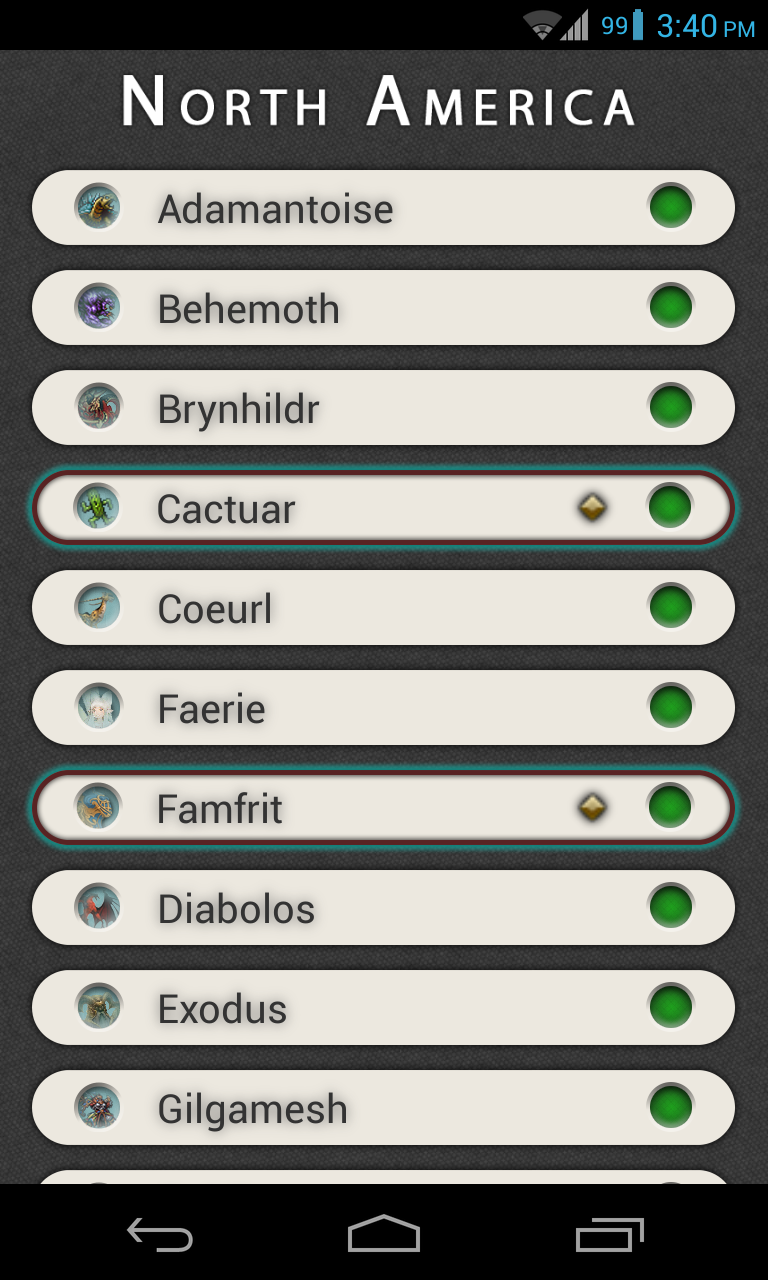 FFXIV ARR Status Screen 3