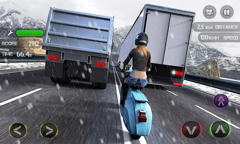 Race the Traffic Moto - screenshot