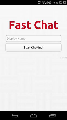 Fast Chat - private chat rooms