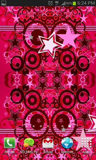 Pink Star Bright in 3D