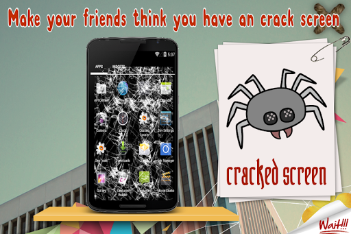 Cracked Screen Prank App: Real