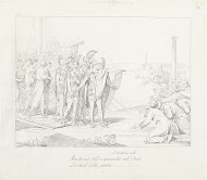 Napoleon en zijn leger zetten voet aan land in Egypte