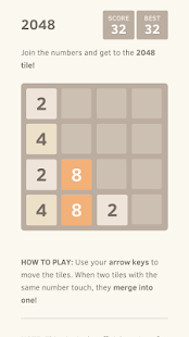 2048 Number puzzle game Screenshots 1