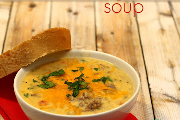 Easy Cheeseburger Soup