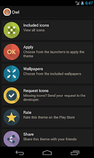 Owl - Icon Pack - screenshot thumbnail