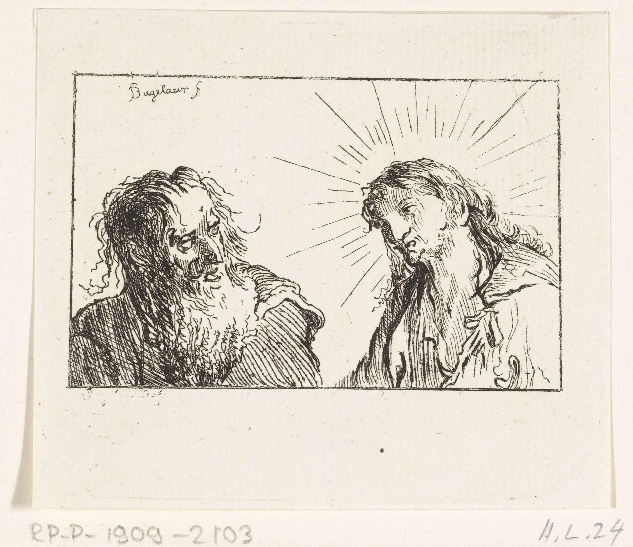 Christus en een apostel