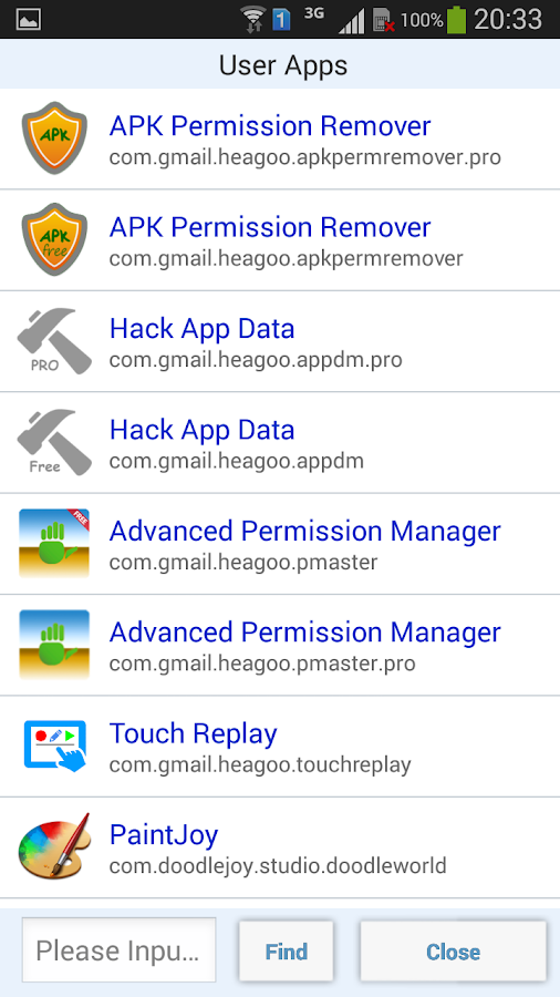    Hack App Data- screenshot  