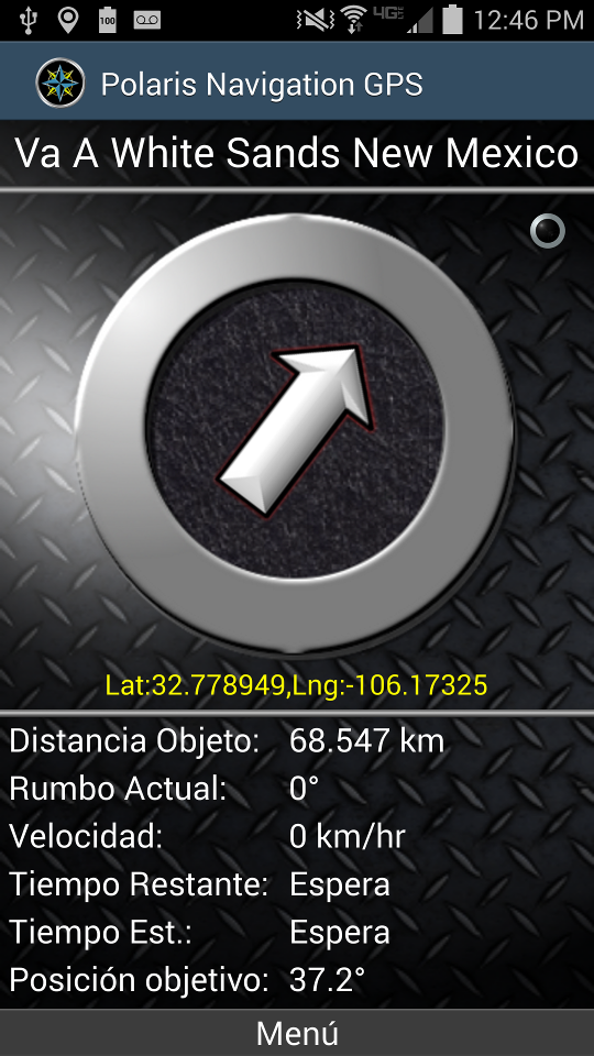 Polaris Navegación GPS Screen 2