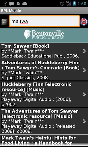 【免費書籍App】Bentonville Library Mobile-APP點子