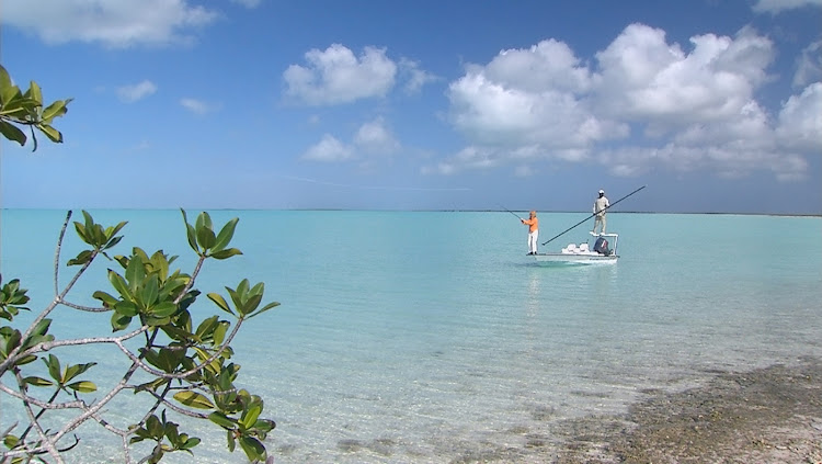 A fishing trip in the Bahamas.