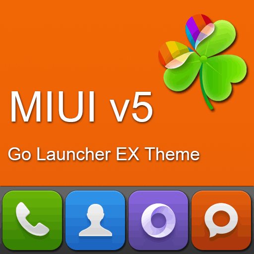 MIUI v5 HD GO Launcher Theme LOGO-APP點子