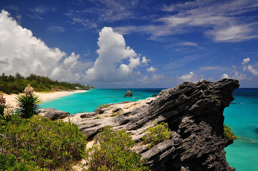 A stretch of Jobson's Cove in Bermuda. 