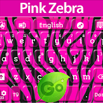 GO Keyboard Pink Zebra Apk