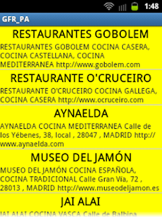 Free GFR Páginas Amarillas APK for PC