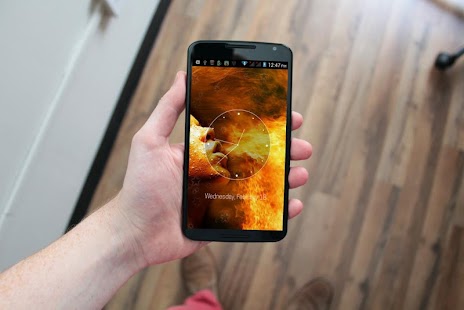 Free Download Fire HD Analog Clock LWP APK