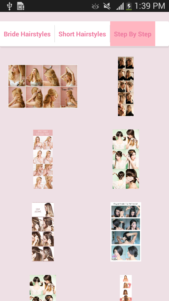 Hairstyles Screen 3