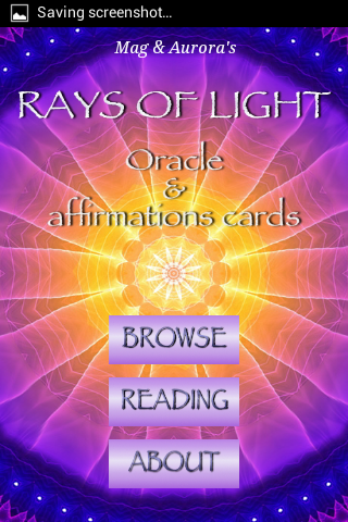 Rays of Light Oracle Cards