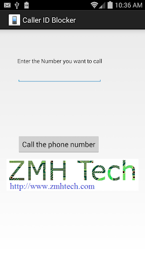 ZMH Tech Caller ID Blocker