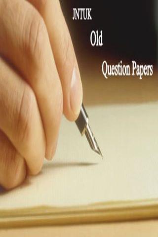JNTUK Old Question Papers