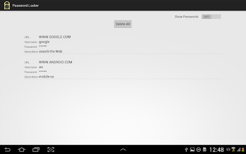Password Locker Screenshots 2