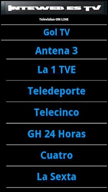 Películas online y TDT